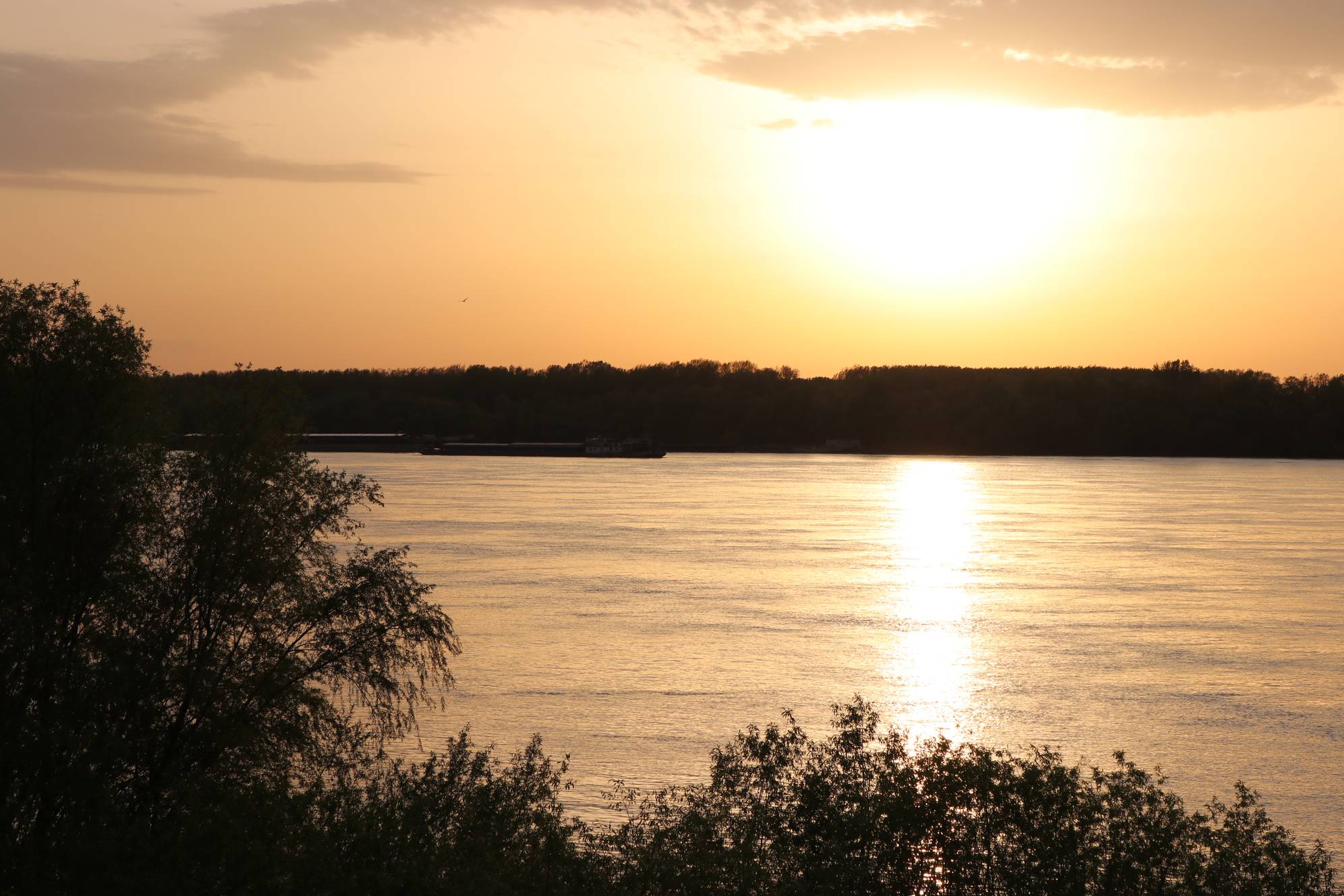  Залез над р. Дунав, Русе 